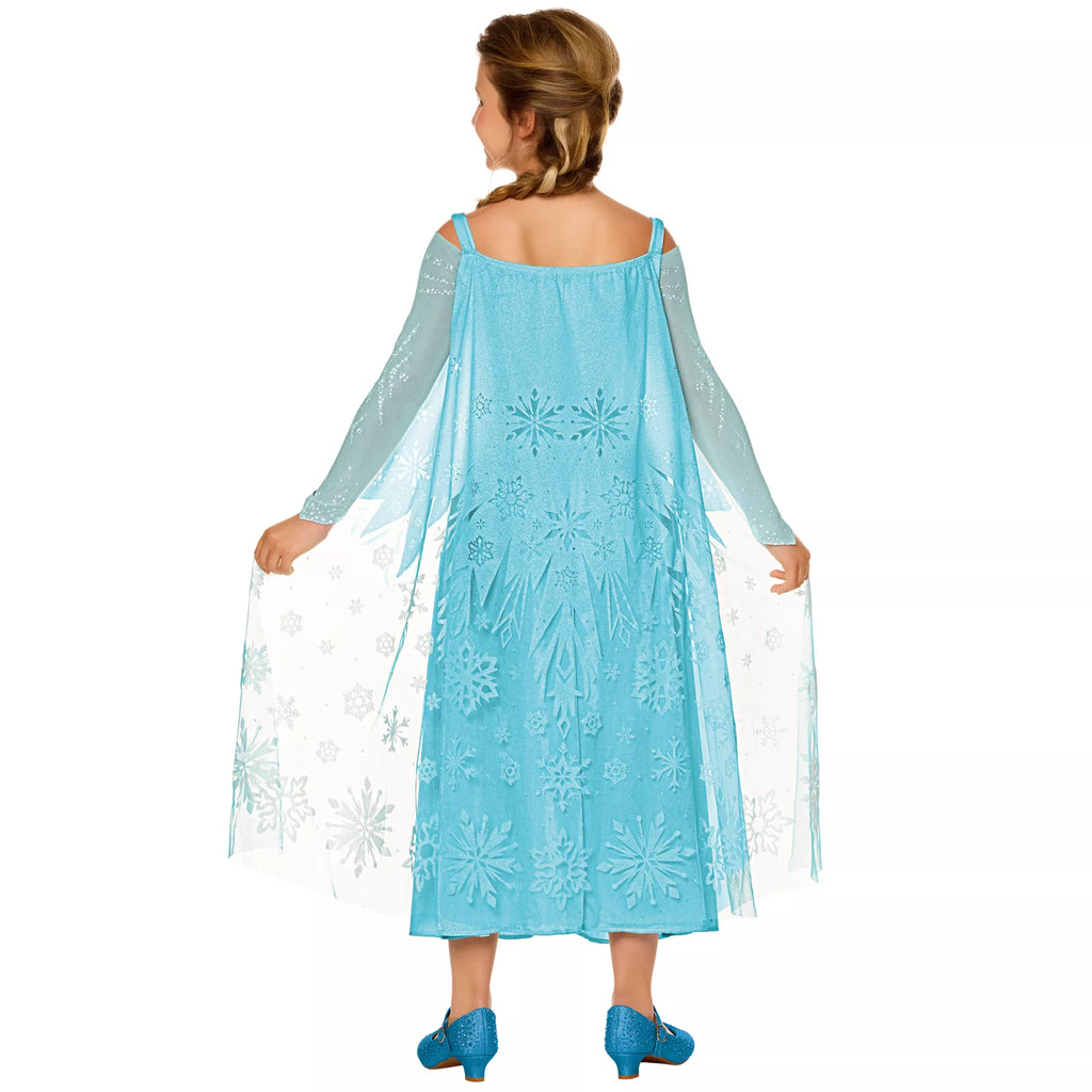 Kids Elsa Dress Costume - Frozen