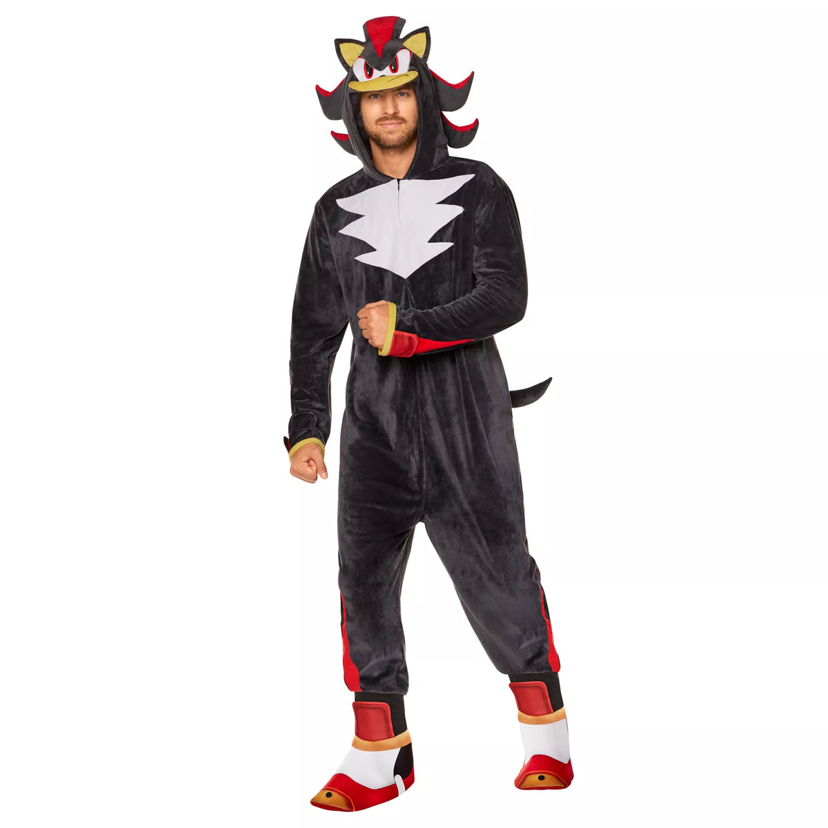 Adult Shadow Jumpsuit Costume - Sonic the Hedgehog