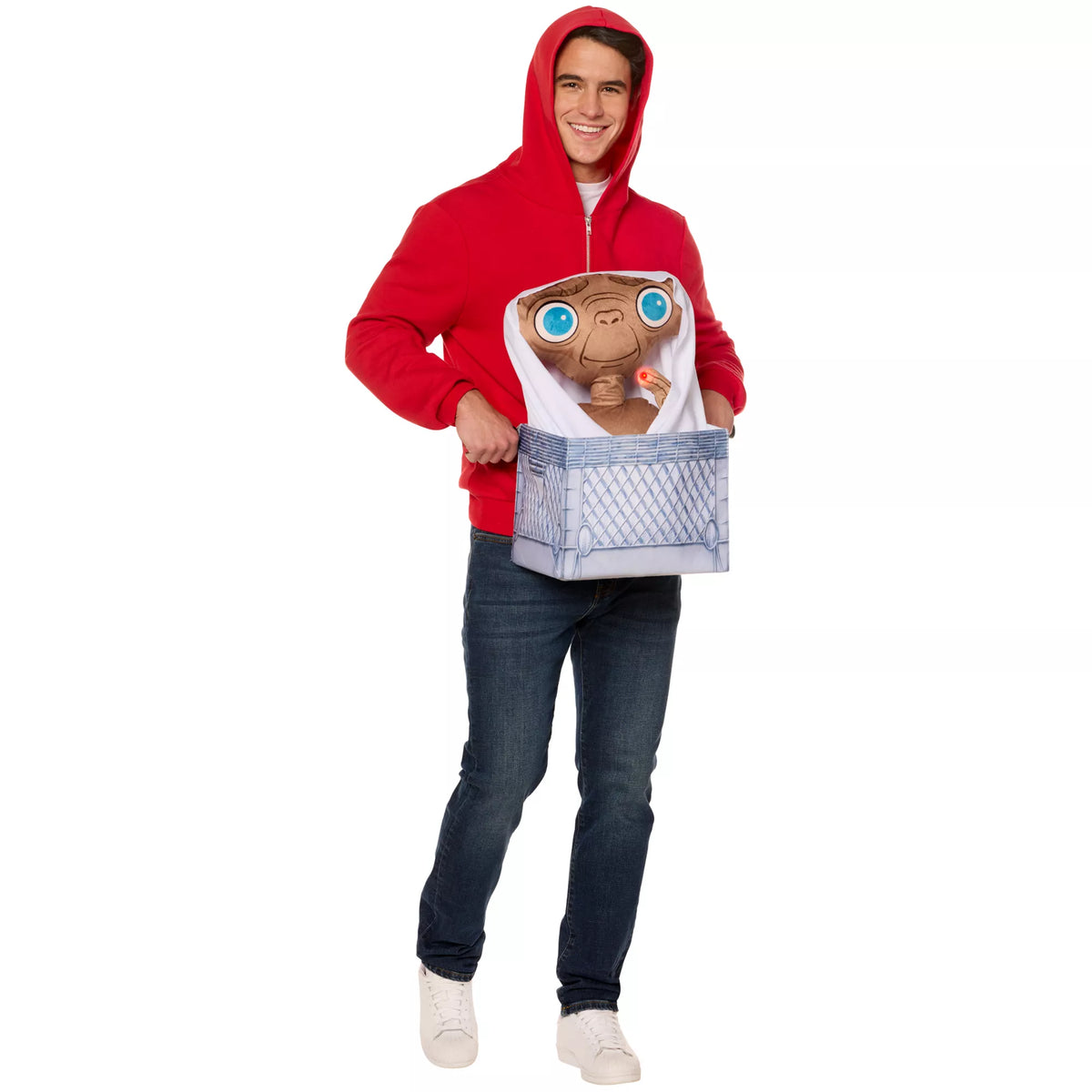 Adult Elliot with Light-Up E.T. Costume - E.T. the Extra-Terrestrial