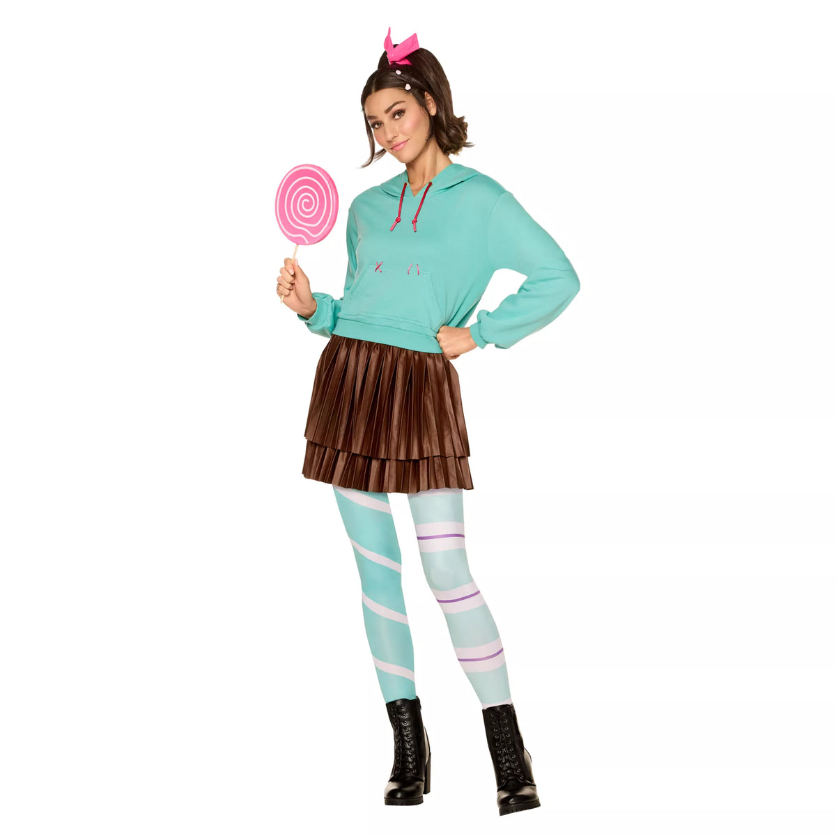 Adult Vanellope von Schweetz Costume - Wreck-It Ralph