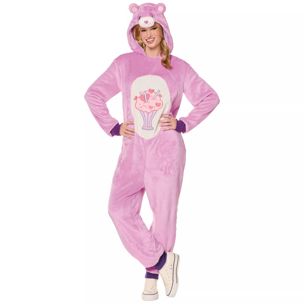 Adult Share Bear Jumpsuit Costume - Care Bears