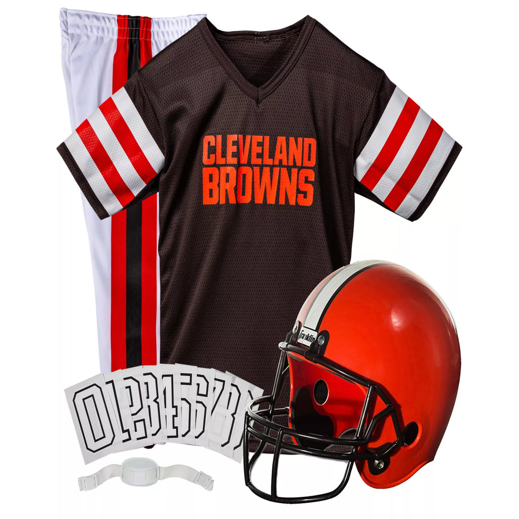 Kids Cleveland Browns NFL Deluxe Uniform Costume - Franklin Sports